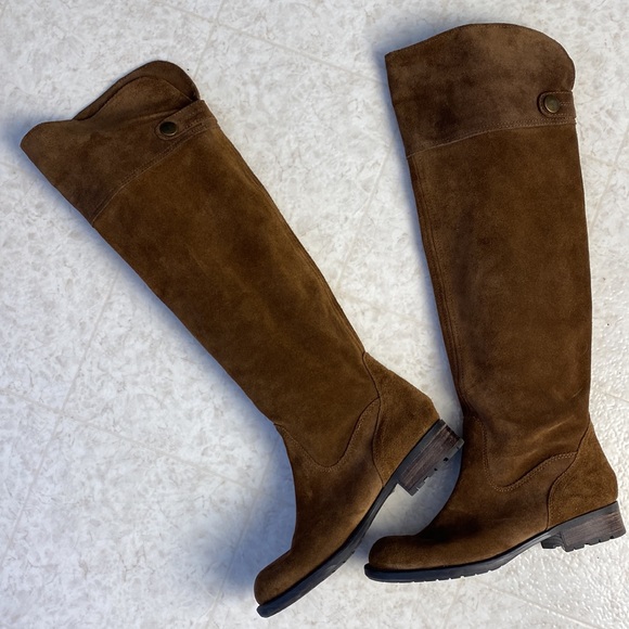 Franco Sarto leather over the knee boots lightly worn - Picture 4 of 5